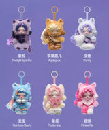 POP MART SKULLPANDA My Little Pony Series plush doll pendant blind box collectible figure