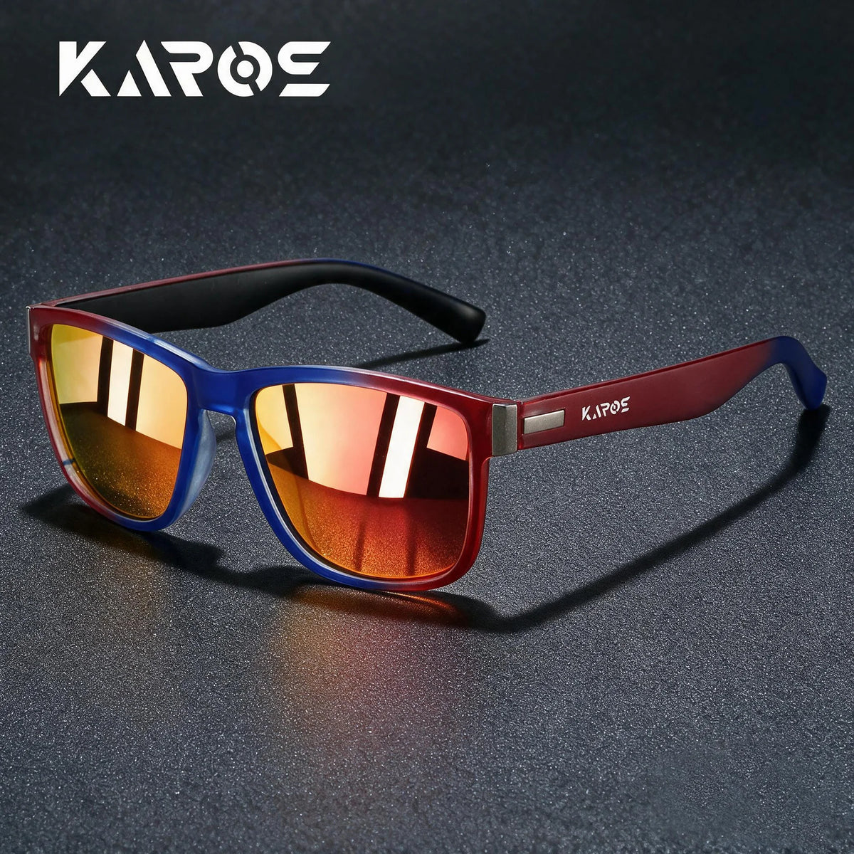 2026 Karos polarized fishing sunglasses for men and women with TAC lenses, UV400 protection, anti-glare, ideal for cycling, driving, hiking