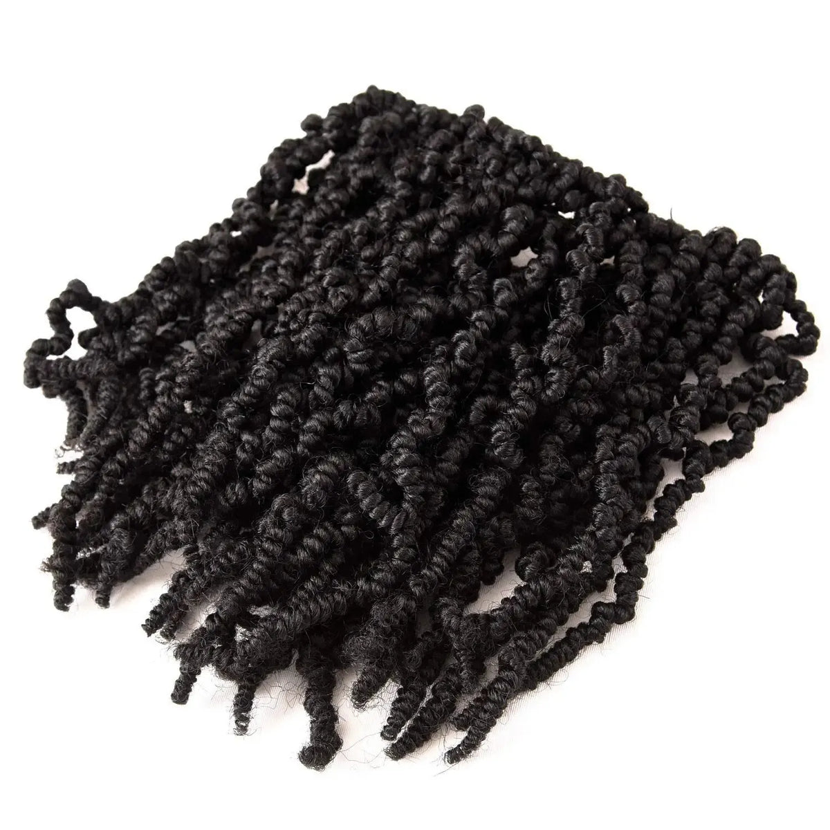 10 Inch Short Curly Spring Pre-twisted Braids Synthetic Crochet Hair Extensions 15 Strands/Pack Ombre Crochet Twist Braids Hair