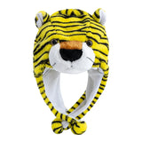 Unisex plush 3D animal decorative winter hat, funny couple cap for men and women by HSF Marketplace
