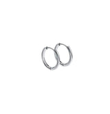 Black stainless steel stud earrings set for men and women by HSF Marketplace