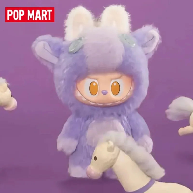 POP MART Have A Good Run Series blind box vinyl plush pendant anime figure ornament collectible toy