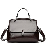 Elegant black leather shoulder bag for women, featuring a small crossbody design with a stylish, high-quality finish.