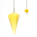 Natural Crystal Pendulums for Divination Dowsing Amethyst Pink Quartz Pendulum Reiki Healing Gem Stone Pendant Pendulos