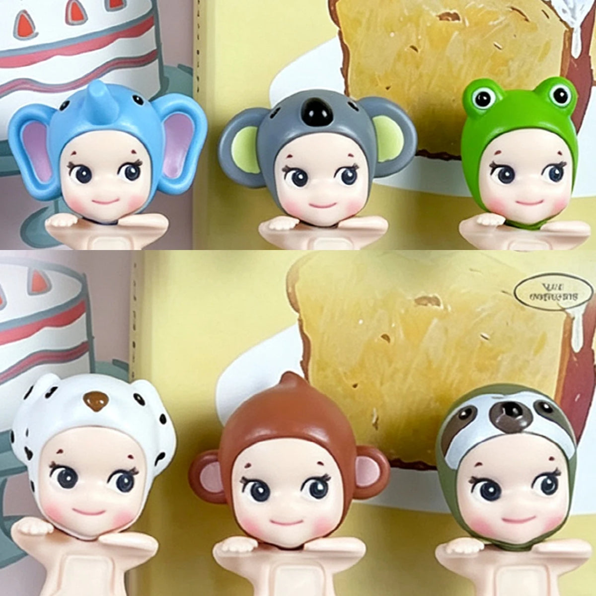 Cute animal anime doll figure from HSF Marketplace, 8cm blind box collectible for car ornament or phone decoration