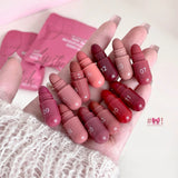 HSF Marketplace festival makeup 12-color matte lipstick set with long-lasting, non-fading lip balms for women, vibrant and versatile.