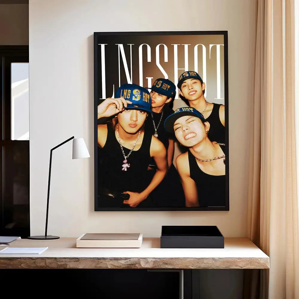 Kpop LNGSHOT poster by HSF Marketplace for stylish wall decor in any room