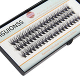 Lash Clusters DIY Individual Eyelash Extensions Natural Wispy Cluster Lashes C D Curl Multi Style At Home IGUIONSS