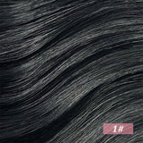 Straight wrap-around clip-in ponytail extensions, 200g Brazilian Remy human hair, 18–28 inch lengths