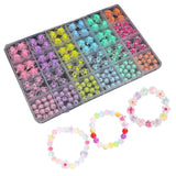 Colorful acrylic star beads kit, 177-piece DIY jewelry making set by HSF Marketplace