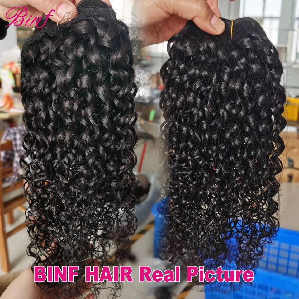 8-24" Burmese Pixie Curly Bundles With HD Lace Closure Human Hair Bundles Deal Vietnamese Raw Hair Bundles Spiral Curly Hair
