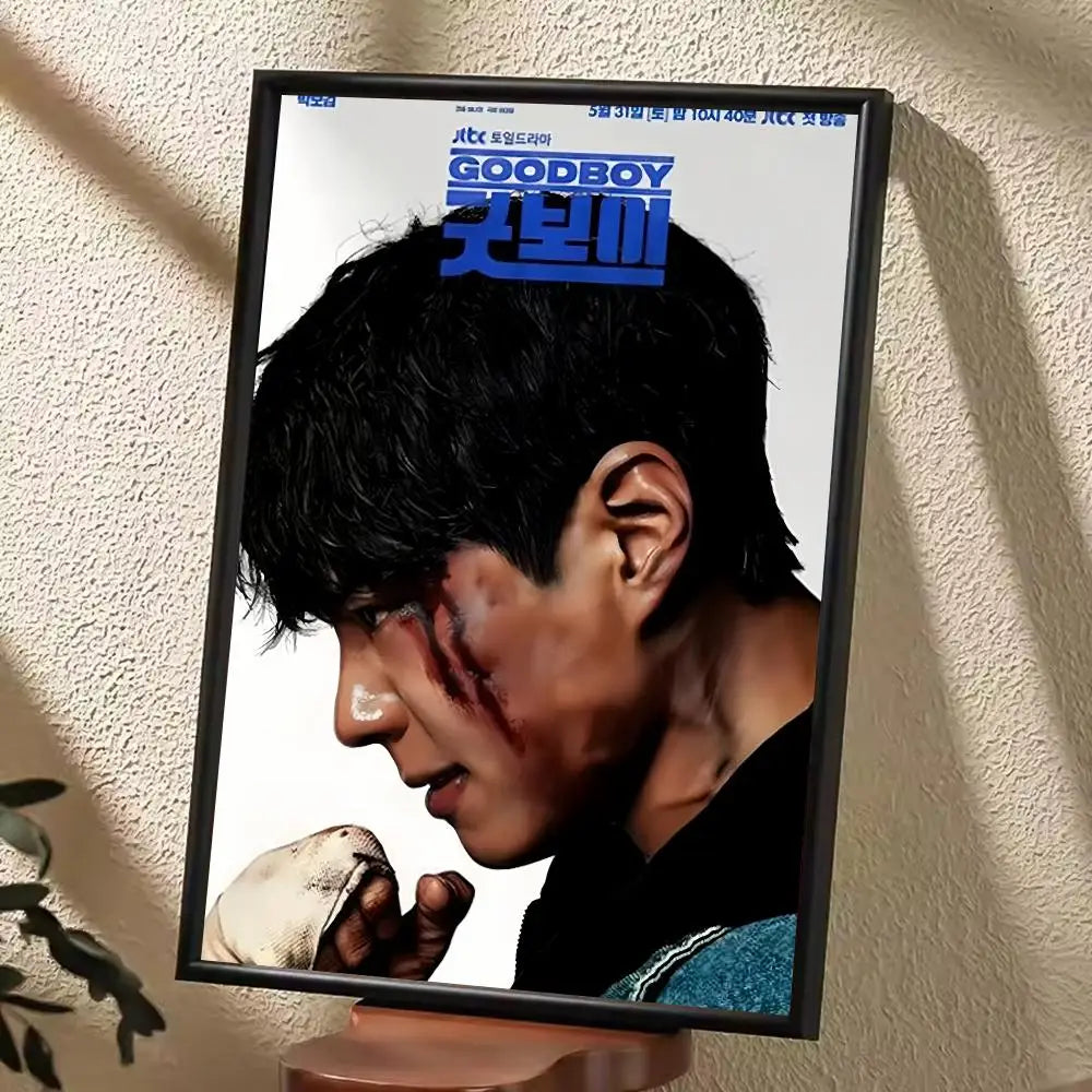 Korean TV drama Weak Hero Class wall art, featuring modern K-culture decor design by HSF Marketplace