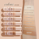 HSF Marketplace liquid concealer stick with six color options, full coverage cream makeup for dark circles and acne, natural matte finish