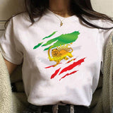 Women's Funny Iran T-Shirt by HSF Marketplace in casual Harajuku style