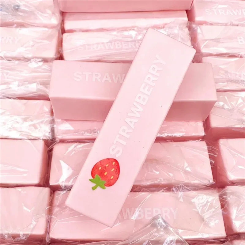 2026 New Soft Butter Squishy Toy, 1-5 PCS Cute Strawberry Butter Bar Stress Relief Toy, Stretchy & Squishy Safe TPR Material