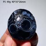 Natural Gobi Agate Eye Mineral Crystal Energy Specimen Collectible Gift Home Decor - Appreciation of Natural Stones