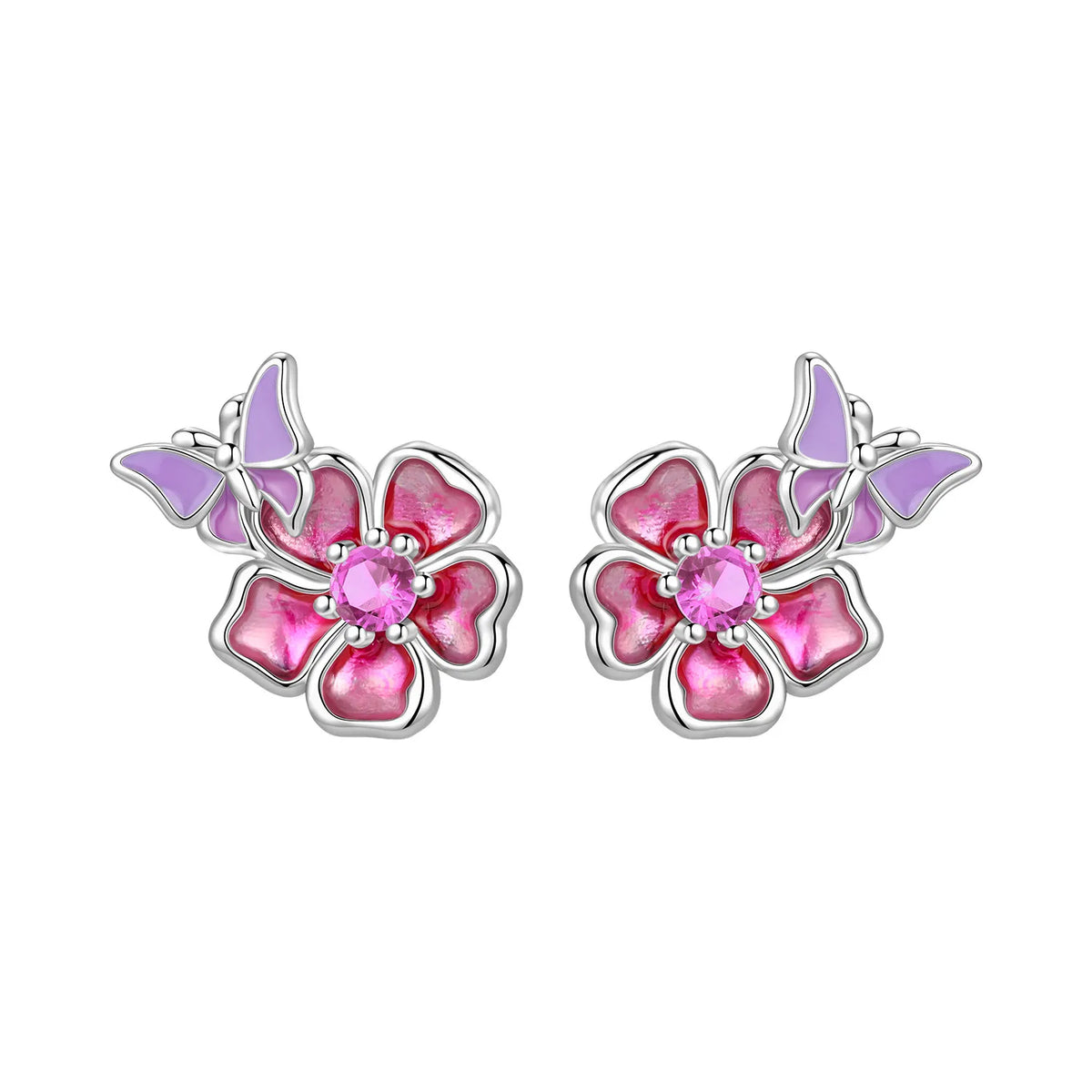 Orstarry S925 sterling silver 18k gold classic knot stud earrings for women, close-up jewelry view