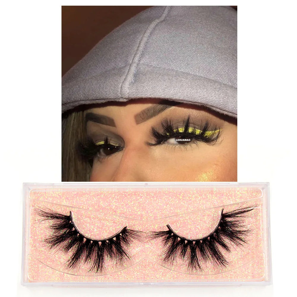 3D mink lashes by HSF Marketplace, soft reusable false eyelashes for daily wear