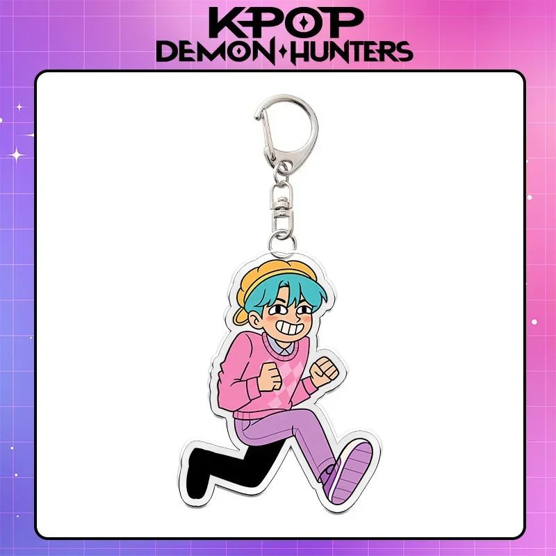 Kpop Demon Hunters acrylic keychain, anime accessory by HSF Marketplace