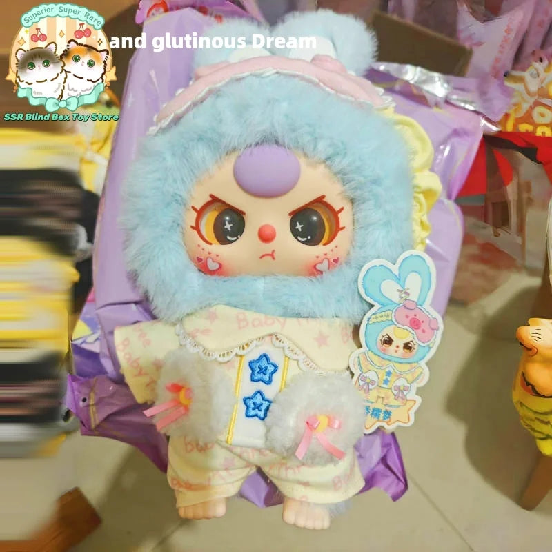 Baby Three 400% Sweet Dream limited edition blind box plush doll, collectible mystery box room ornament by HSF Marketplace