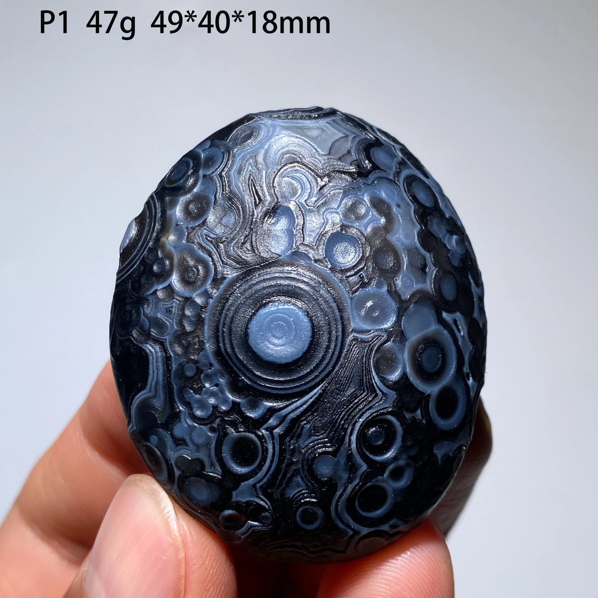 Natural Gobi Agate Eye Mineral Crystal Energy Specimen Collectible Gift Home Decor - Appreciation of Natural Stones
