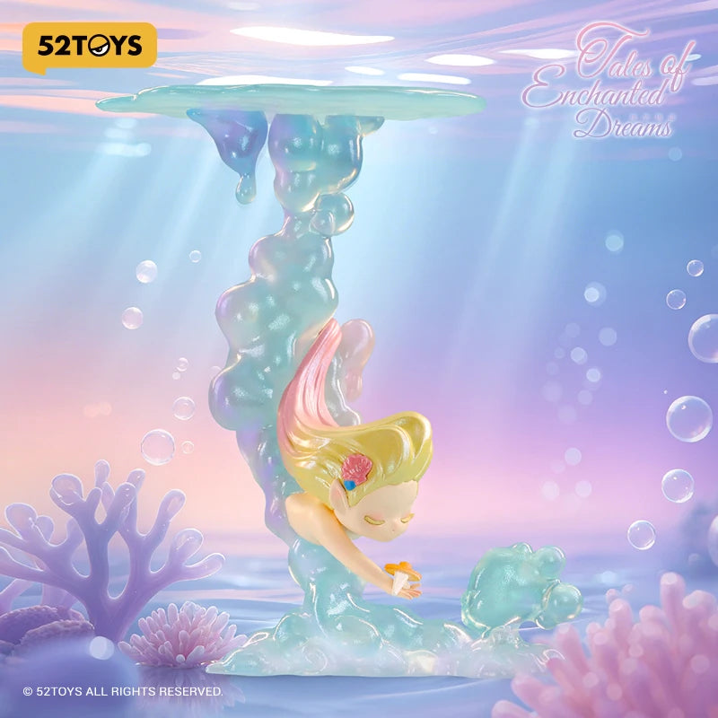 52TOYS Mystery Box Sleep Dreamland Elves collectible figure, random enchanted dream design for desktop decoration