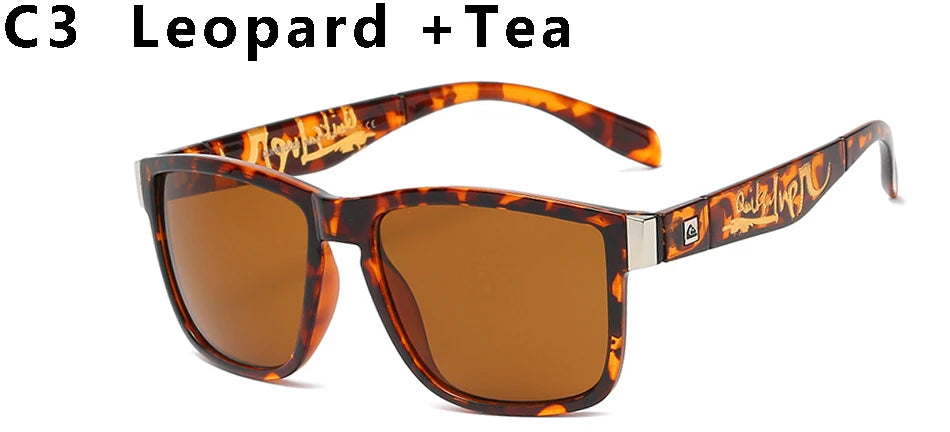 Classic 056 square sunglasses for men by HSF Marketplace, UV400 mirror lenses, stylish design for travel, driving, and sports.