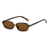 Klassnum vintage sunglasses by HSF Marketplace featuring trendy rectangular design with UV400 protection, ideal for men and women.