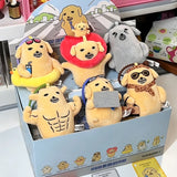 Nudaeng Weekly Life plush puppy keychain blind box pendant collectible from HSF Marketplace