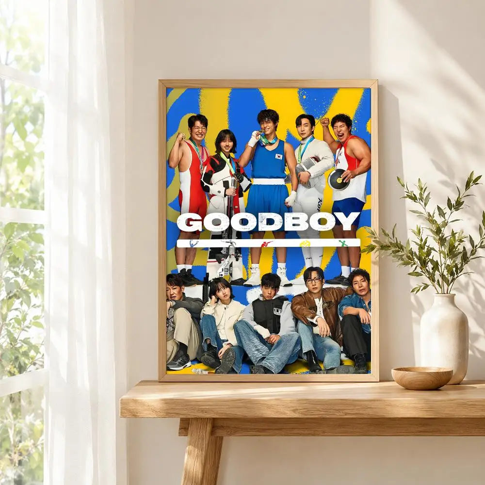 Korean drama Good Boy poster for modern wall decor, K-culture merch by HSF Marketplace