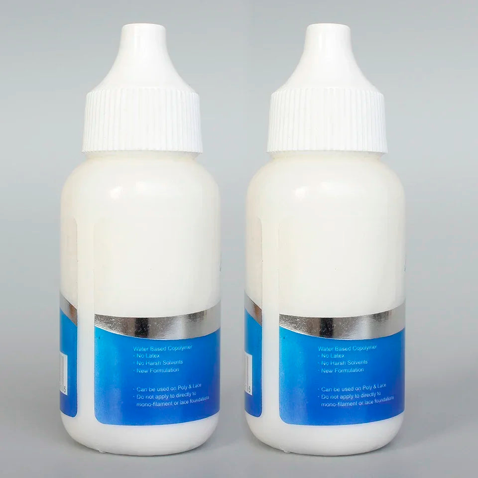 1.3oz 38ml Wig Glue Waterproof Lace Glue Strong Hold White Color Cold Front Lace Wig Glue Accessories for Frontal Closure Toupee