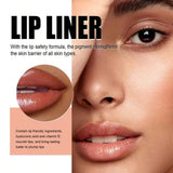 Waterproof peel-off lip liner and matte lip tint from HSF Marketplace, featuring long-lasting, nourishing lip stain for women.