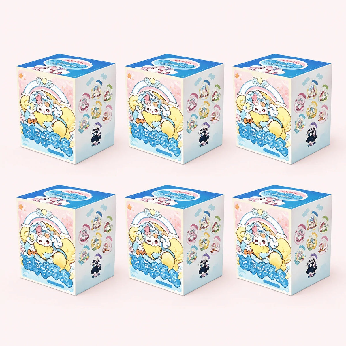 Tutulong Fluffy Shore Series fantasy creature plush pendant vinyl face collectible doll blind box figure