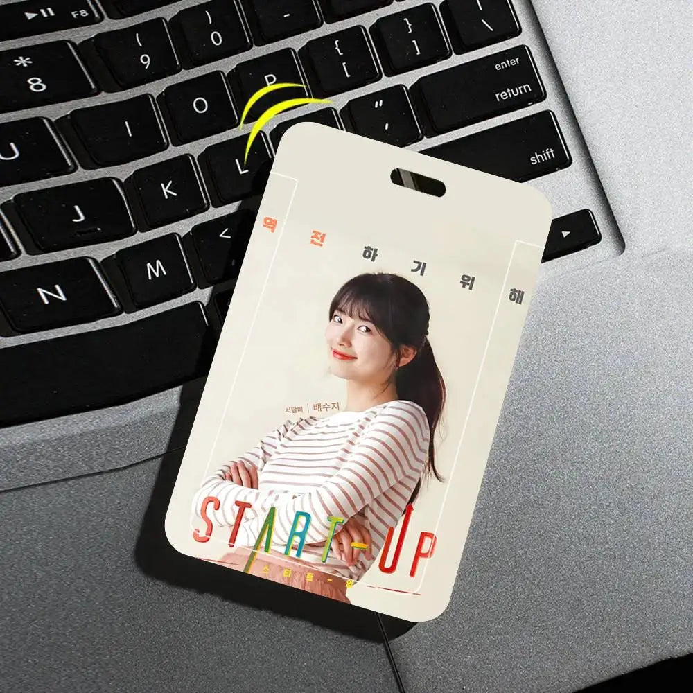 Korean drama ID card sleeve with lanyard, HSF Marketplace K-culture merch