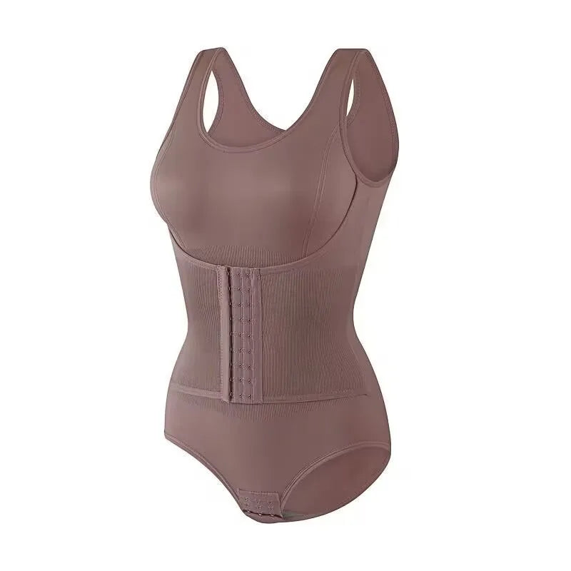 HSF Marketplace women's high waist tummy control full body shaper with hooks and adjustable fit