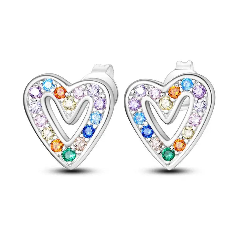 Orstarry S925 sterling silver 18k gold classic knot stud earrings for women, close-up jewelry image