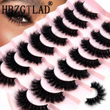 3D faux mink hair false eyelashes, 10 pairs of fluffy HSF Marketplace lashes