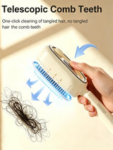 HSF Marketplace multifunctional massage spray comb hair brush for smoothing frizzy hair