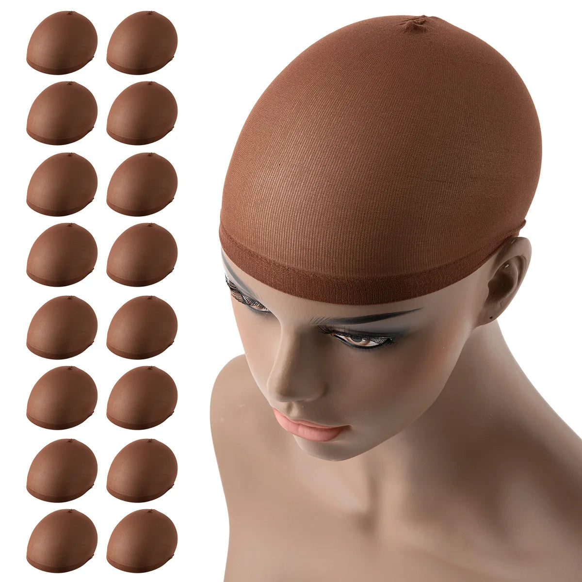 Stretch mesh wig cap for cosplay and weaving hair by HSF Marketplace