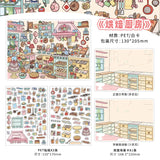 Kawaii girl's 3D space sticker by HSF Marketplace for creative scrapbooking and sticker therapy