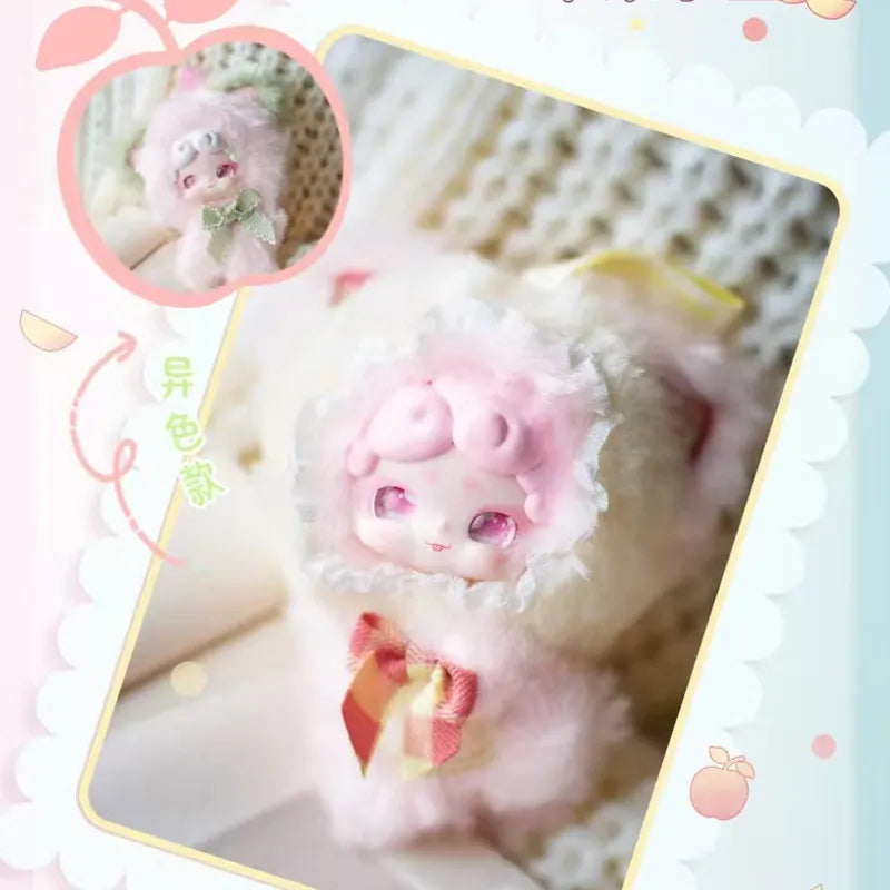 LuckyDeerNai Mini 2 fluffy rabbit plush blind box figure collectible desktop ornament by HSF Marketplace