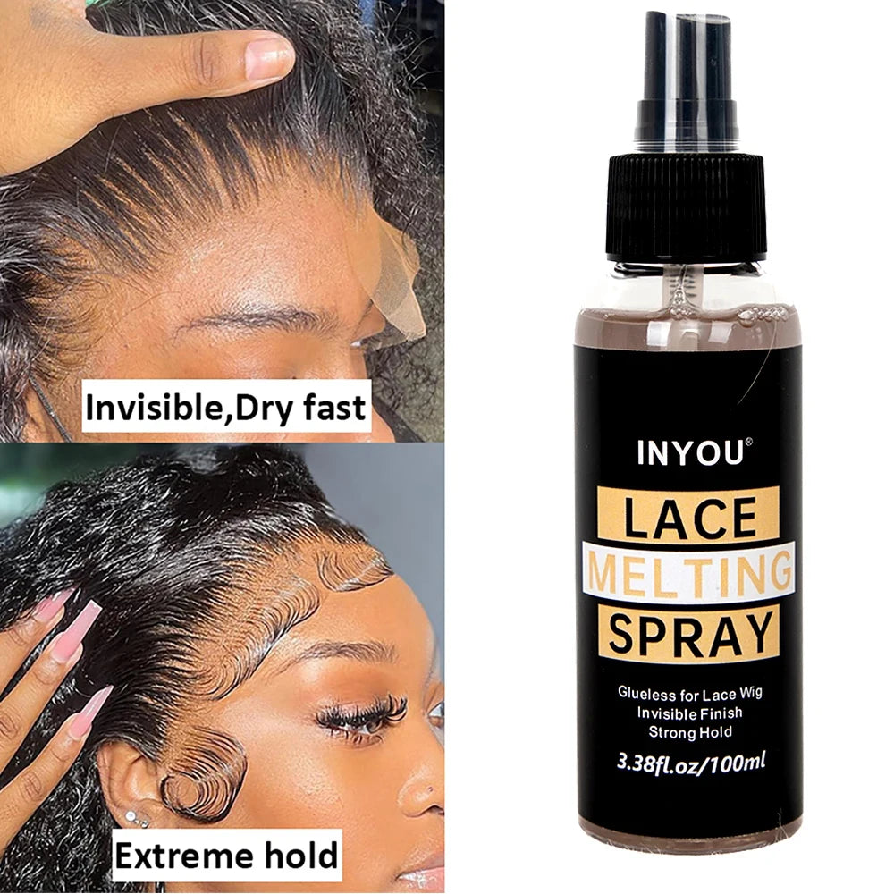 2026 New Wig Lace Glue Kit，Complete Set Glue Spray&, Wigs &Lace Glue Remover, Includes 1 Elastic Bands  for Wigs & Hair Systems