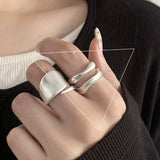 PANJBJ 925 Sterling Silve Topaz Ring for Women Gift Lace Hollowing Out Flower Wide Versatile Grace Vintage Jewelry Dropshipping