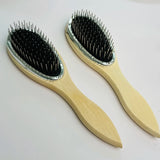 Professional Brush For Wig Anti Static Steel Comb for Tangle Hair Extensions Training