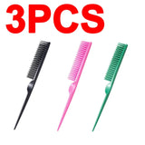 3 Rows Detangling Comb Anti-static Comb Professional Curly Defining Hairdressing Hair Styling Brush Barber Salon Tools SZI19