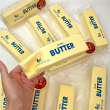 2026 New Soft Butter Squishy Toy, 1-5 PCS Cute Strawberry Butter Bar Stress Relief Toy, Stretchy & Squishy Safe TPR Material