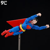 9L3D printed Dummy13 Superman anime action figure with multi-jointed shapeshift design, HSF Marketplace collectible mannequin
