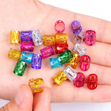 50-piece hollow-out hair rings for braiding and dreadlocks, HSF Marketplace hair styling tools
