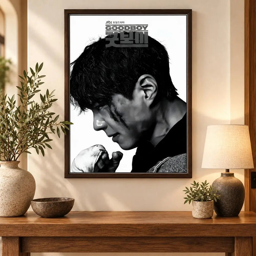 Korean drama Good Boy poster, waterproof HD wall decor featuring K-culture design