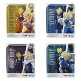 HBandai Dragon Ball SHF mini Gashapon Goku, Vegeta and Trunks anime figures, 5cm desktop collectible set